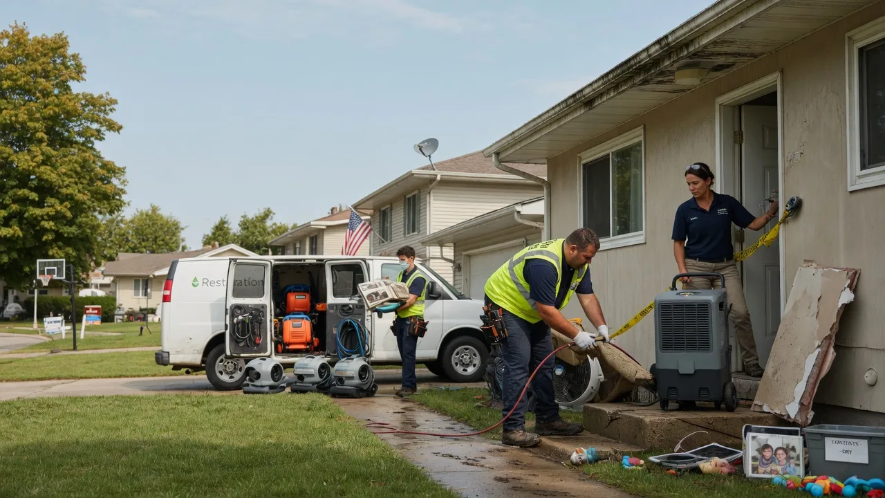 Water Damage Restoration in Orange, CA near me
